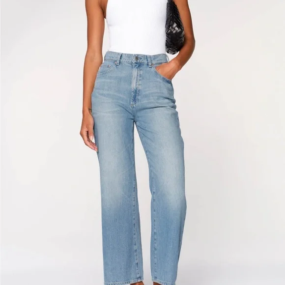 DL1961 Wide Leg High Waisted Denim - Picture 2 of 13